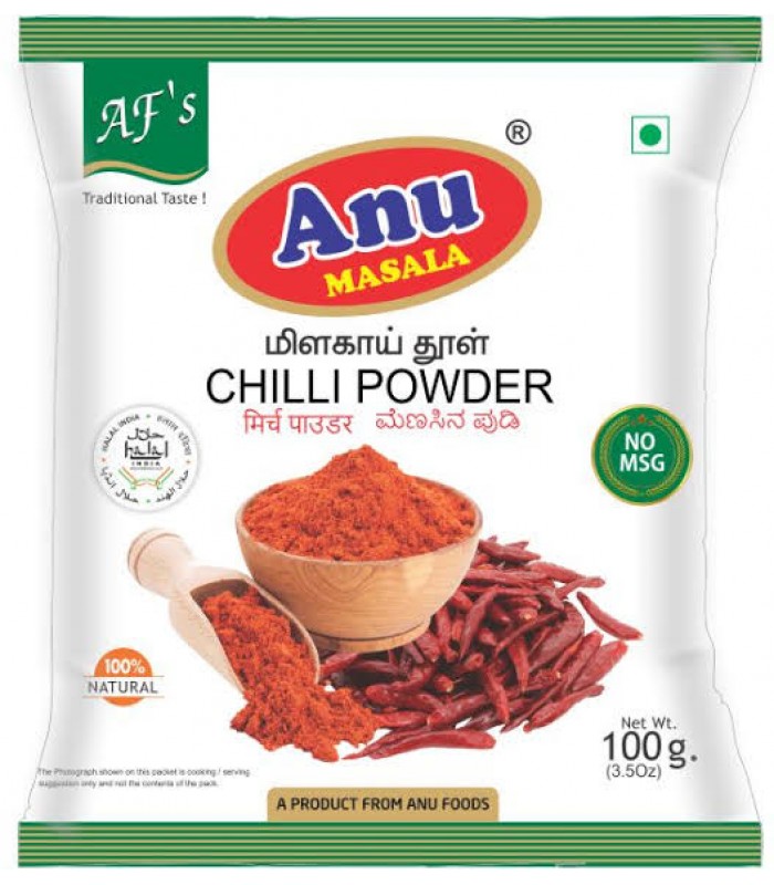 anu chilli powder 100g