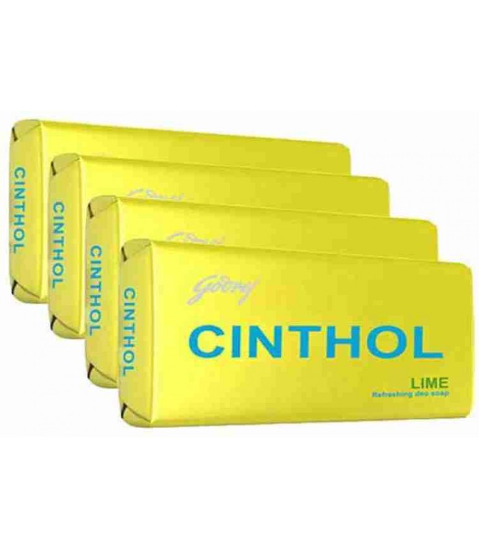 cinthol-lime-100g(pack of 4)-godrej