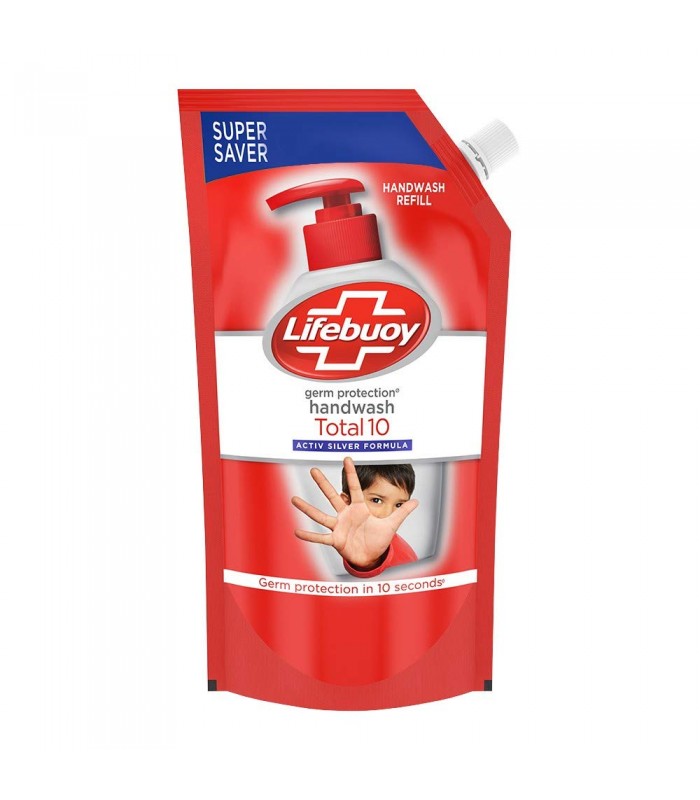 Lifebuoy Total 10 Activ Naturol Germ Protection Handwash Refill, 750 ml