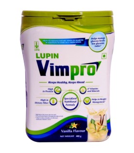 lupin-vimpro-protein-powder-400g-supplement-vanilla-flavour