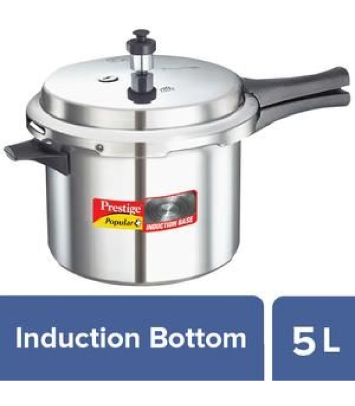 prestige-popular-plus-5l-induction-bottom-aluminium-pressure-cooker