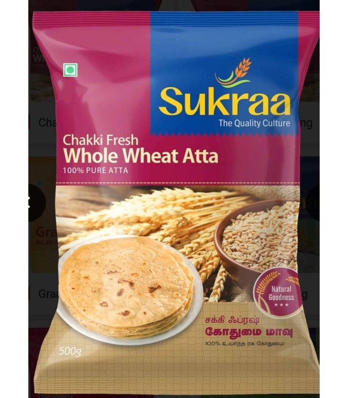 sukraa-whole-wheat-chakki-atta-500g